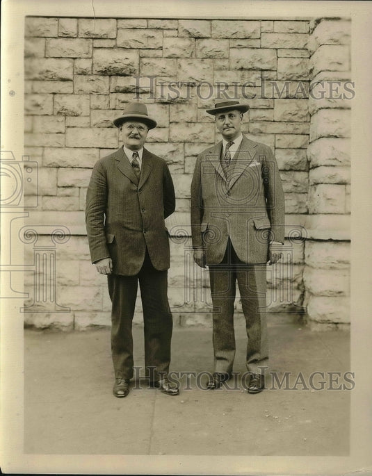 Press Photo Dean Roscoe Pound of Harvard & Mayor M Seasongood of Cinn. - Historic Images