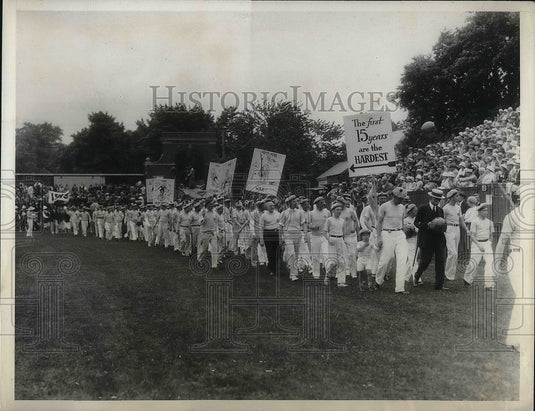1932 Press Photo Princeton Alumni Parade - Historic Images