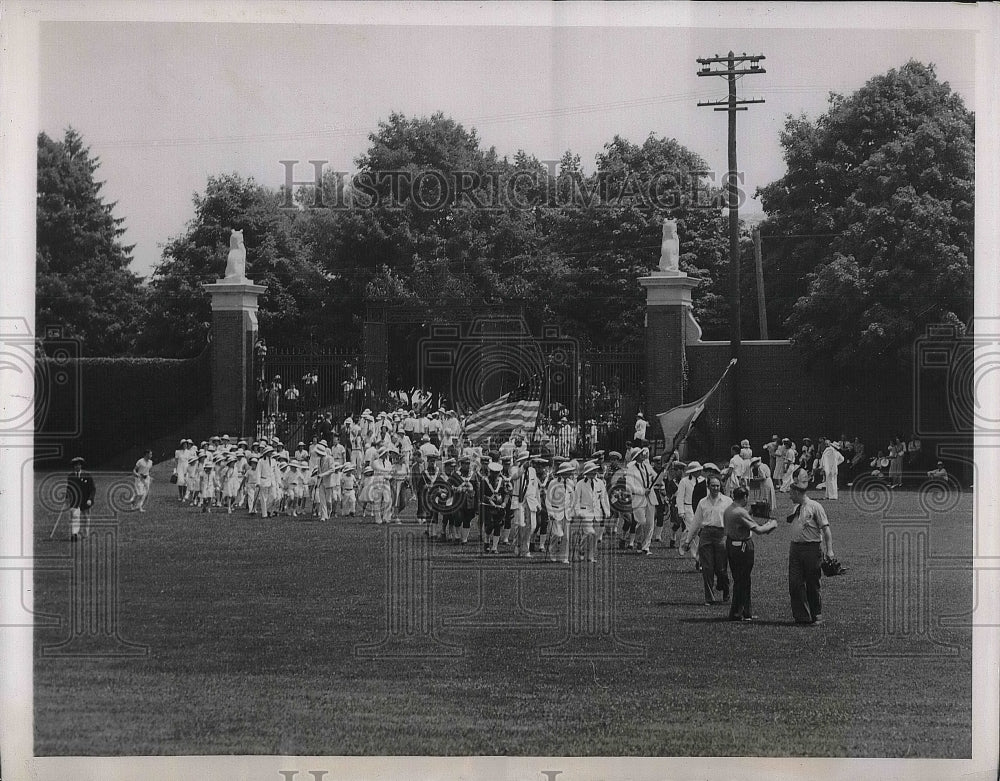 1939 Press Photo Princeton Class Day Parade - Historic Images