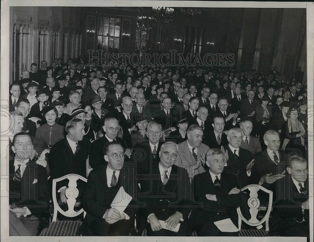 1935 Press Photo 28th Natl. Convention of the Anti-Saloon League of America. - Historic Images