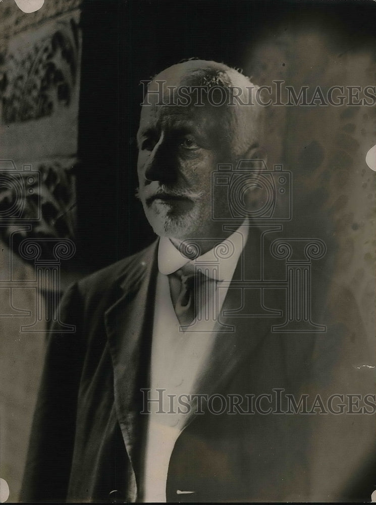 1921 Signor Tommaso Tittoni, Former Premier of Italy - Historic Images