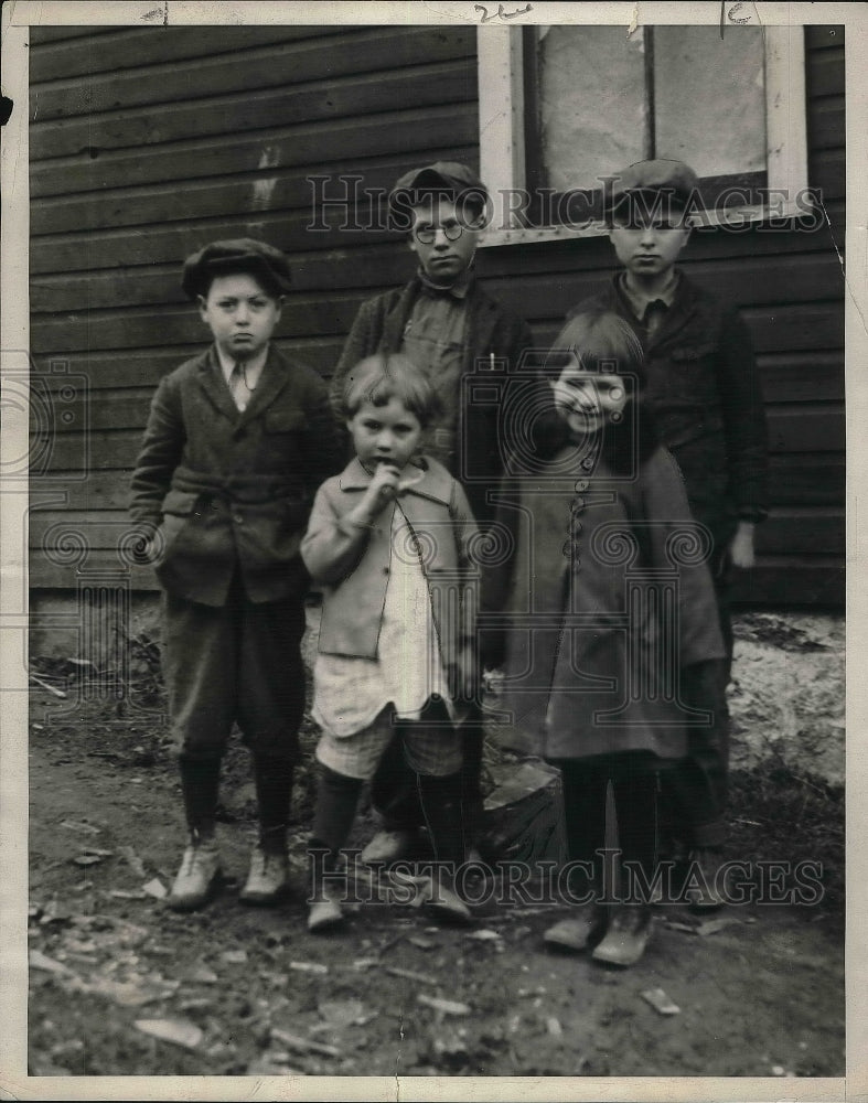 1925 Press Photo Coal Miner Kids - nea36163 - Historic Images
