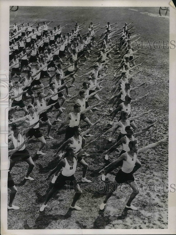 1936 Press Photo The students of the Teacher Training College in Melbourne. - Historic Images