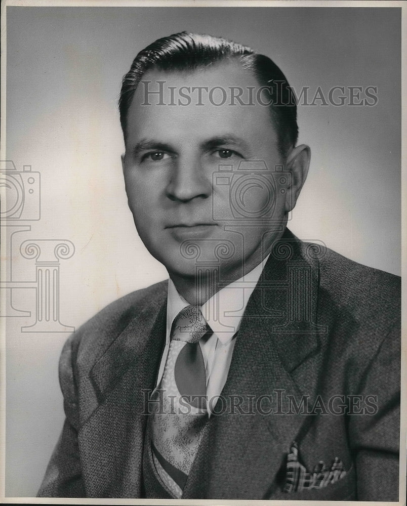 1952 Press Photo Mayor Herschel Loveless of Iowa Candidate For Governor - Historic Images