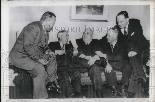 1954 Press Photo Soft Coal Producers United Mine Workers - nea36442 - Historic Images