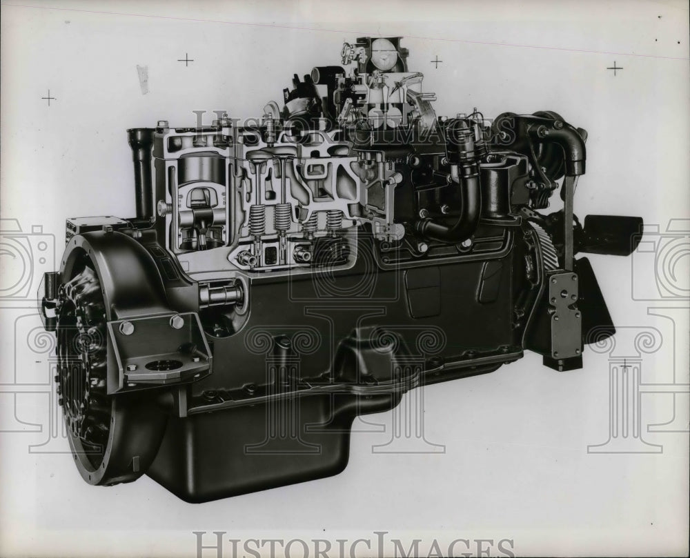 1951 Mustang 150 HP Engine by White House Motor Comp - Historic Images