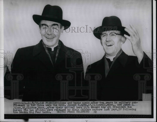 1955 Reverends Hyde & Joyce Return from China  - Historic Images
