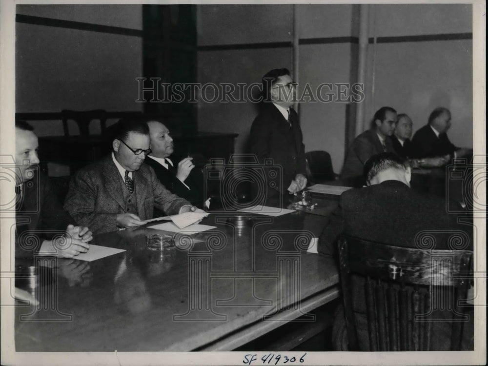 1937 Shipping and Commercail Leaders Seek Canal Line - Historic Images