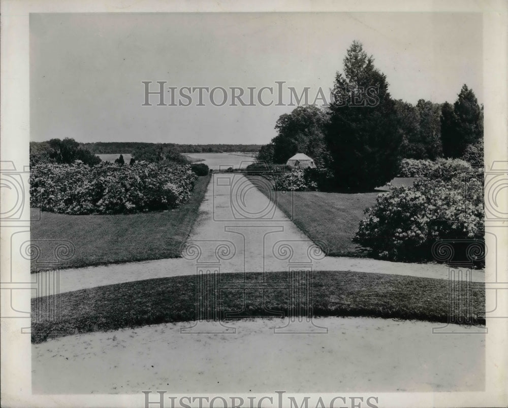 1948 Press Photo Middleton Place at Ashley River near Charleston, S.Car. - Historic Images