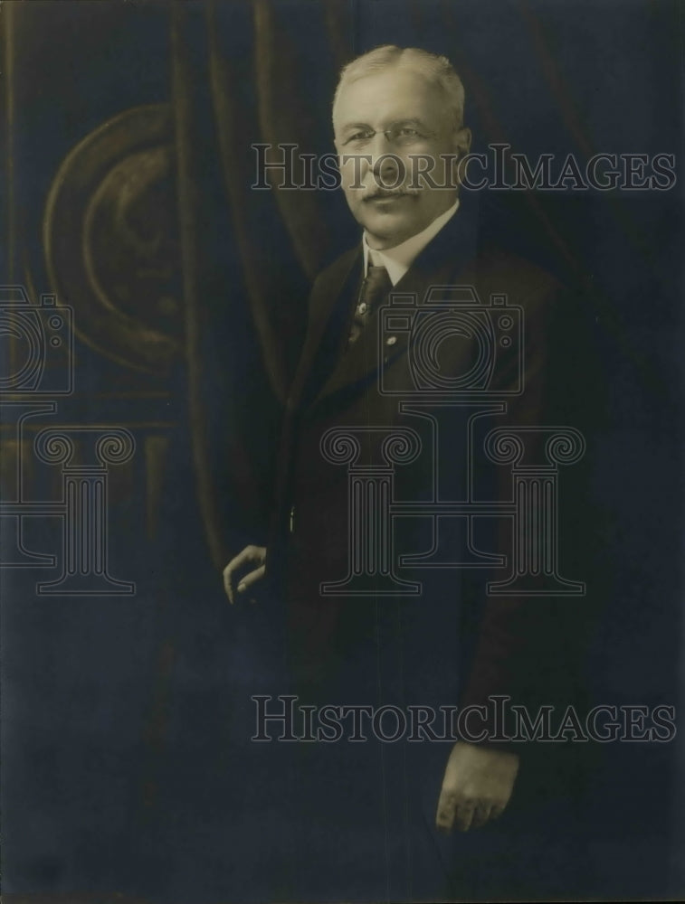 1919 Press Photo Prof. Harry Hutchins, dean of law at University of Michigan - Historic Images