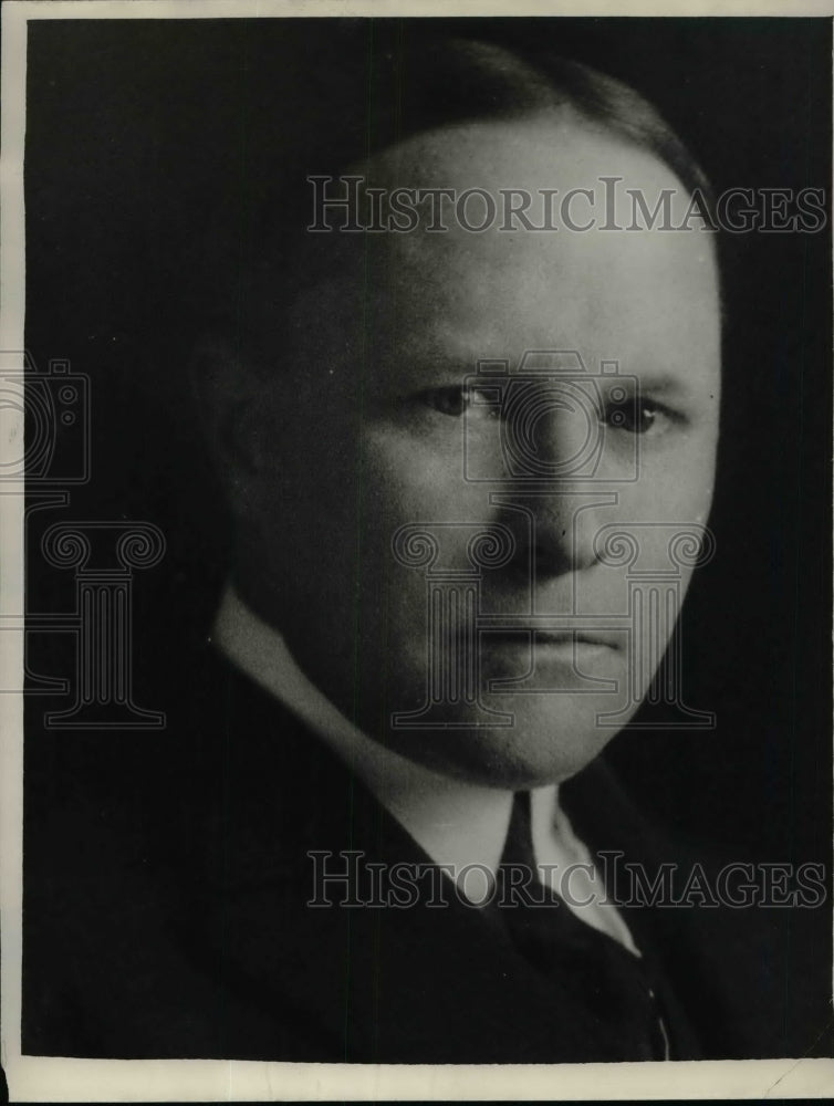 1929 Press Photo Dr. Robert E. Swainx, Exec. Head of the dept. of Chemistry at - Historic Images