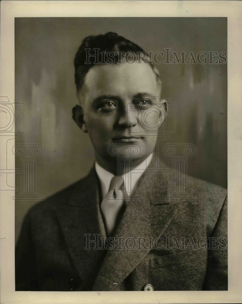 1937 Press Photo Businessman Ralph E Marburger - nea37705 - Historic Images