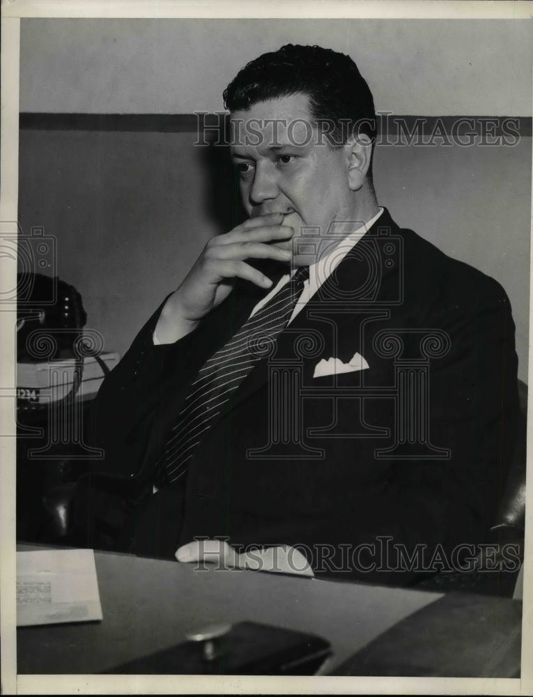 1938 New Mexican Consul Rafael Heredia Jr. - Historic Images