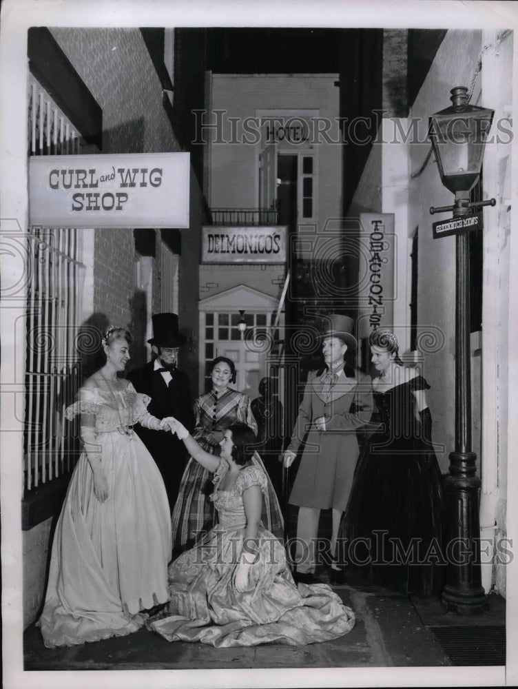 1946 Press Photo Greenwich Presbyterian Church Costume Ball - nea37910 - Historic Images