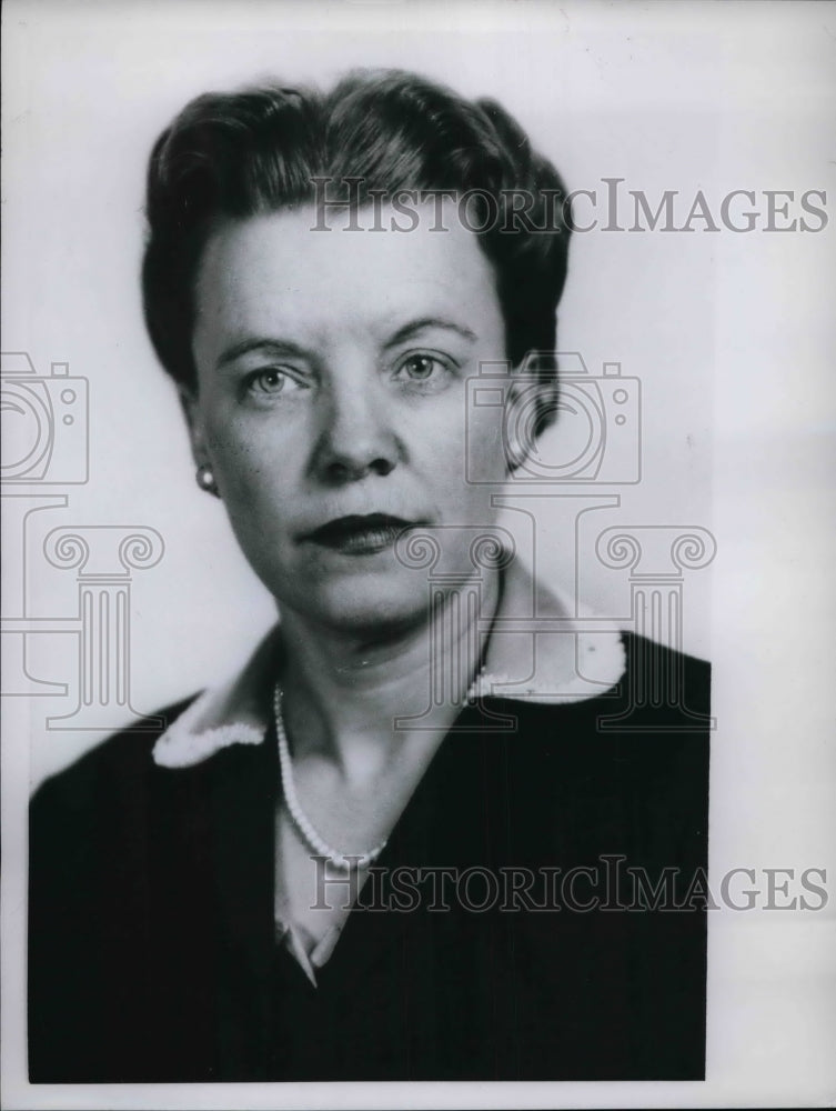 1956 Annabelle Heath, Asst Admin of HHFA  - Historic Images