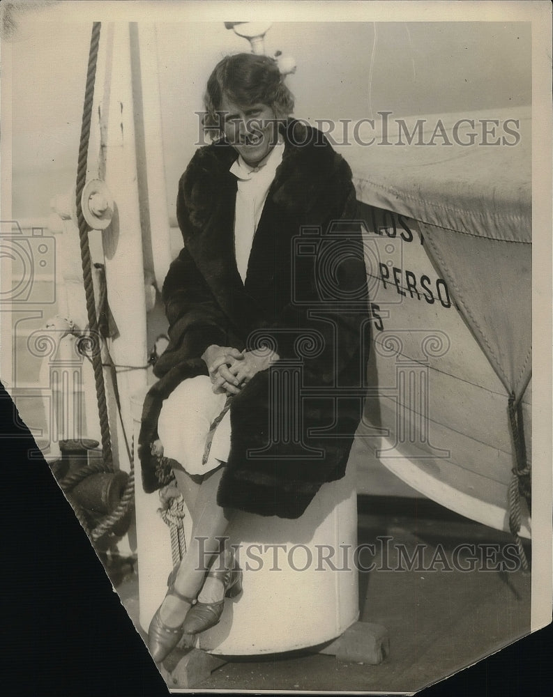 1926 Press Photo Frances Hayward in South Africa - nea38186 - Historic Images