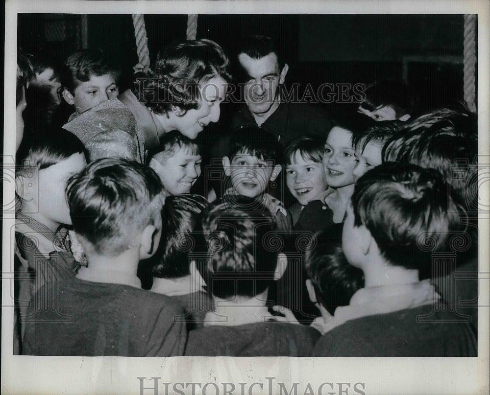 1962 Britain&#39;s Princess Alexandra Boys &amp; Girls Club London - Historic Images