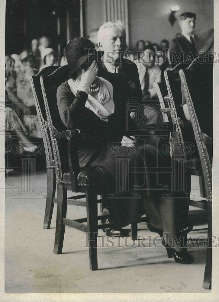 1932 Dorothy Pollak during her trial of murdering her husband. - Historic Images