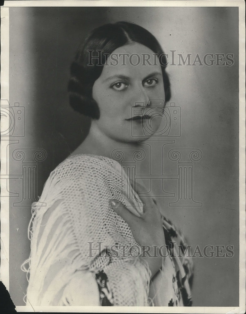 1929 Irma Duncan, Dancer, Adopted Daughter of Isadore Duncan - Historic Images