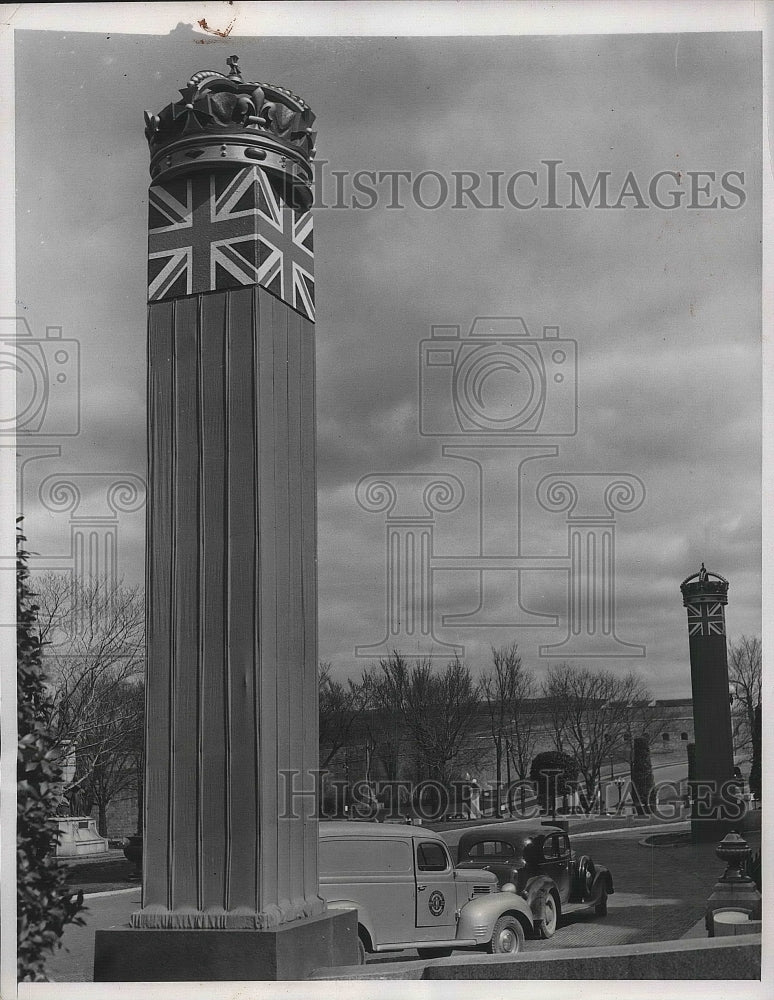 1939 Press Photo Quebec Prepares For Arrival Of King George &amp; Queen Elizabeth-Historic Images