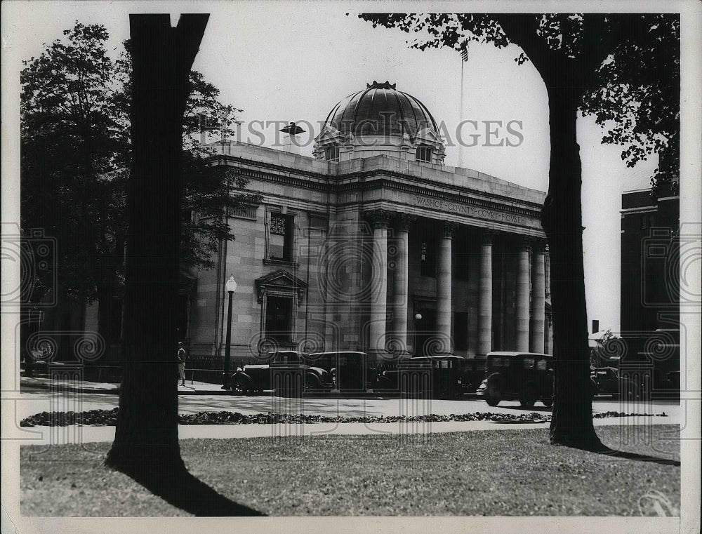 1934 Press Photo Washoe County Courthouse in Reno - nea38719-Historic Images