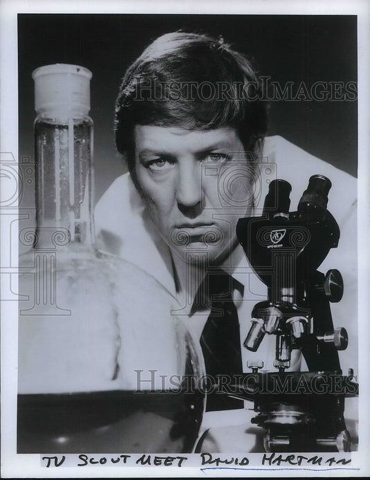 1970 Press Photo TV Scout Meet David Hartman - Historic Images