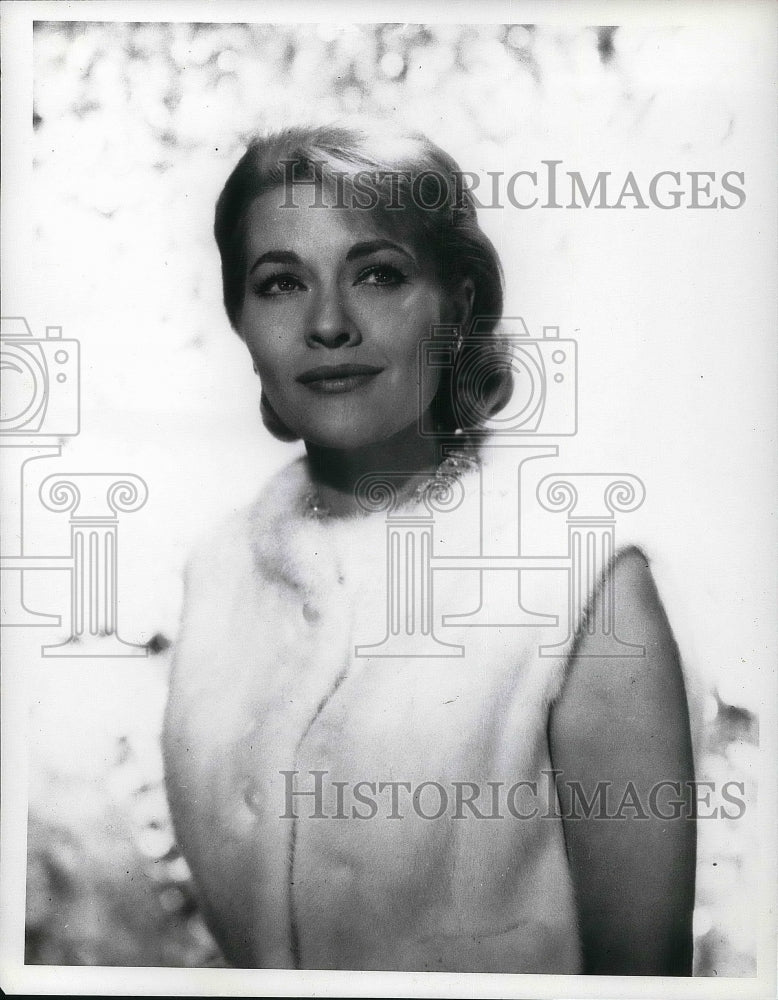 1964 Press Photo Actress Patti Page Poses - Historic Images