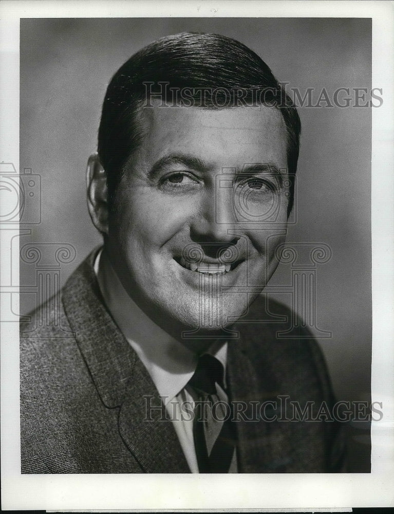 1969 Portrait of Let&#39;s Make A Deal Game Show Host Monty Hall - Historic Images