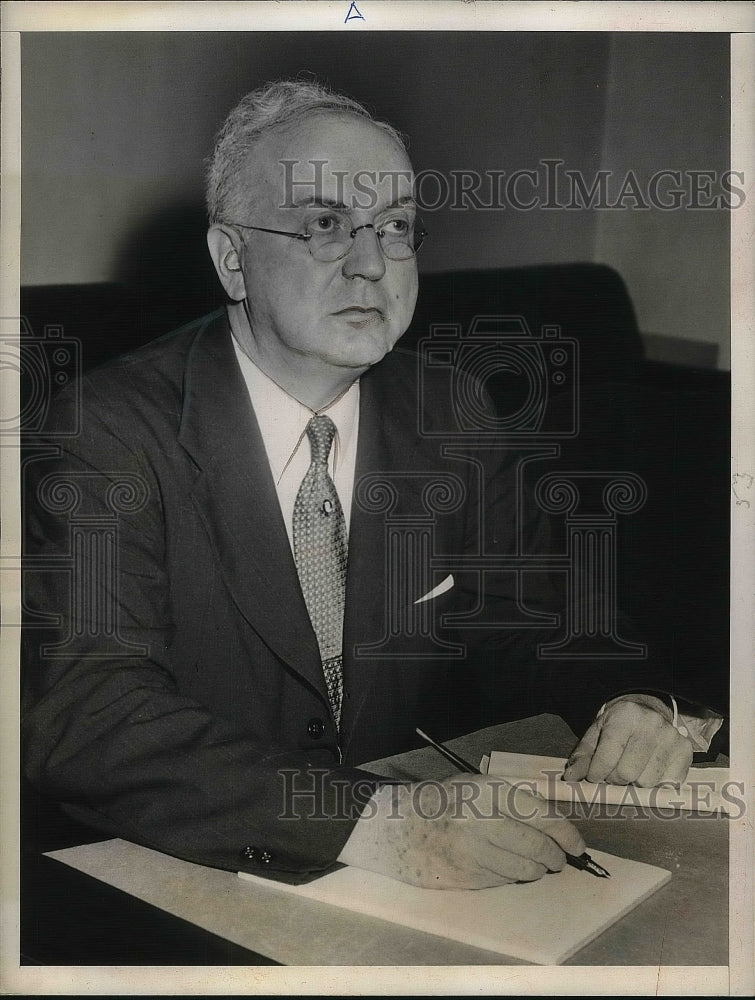 1946 Press Photo Judge J.J. Parker Supreme Court - Historic Images