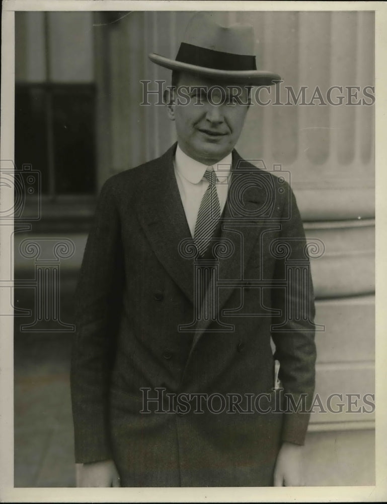 1927 Press Photo Montana Senator Burton K. Wheeler Outside Courthouse-Historic Images