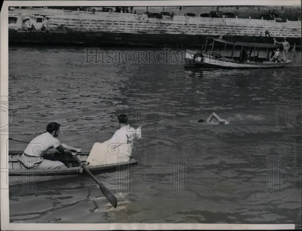 1937 Press Photo Adolph Keifer Stanley Brauninger Gus Horschke lakeshore A.C. - Historic Images