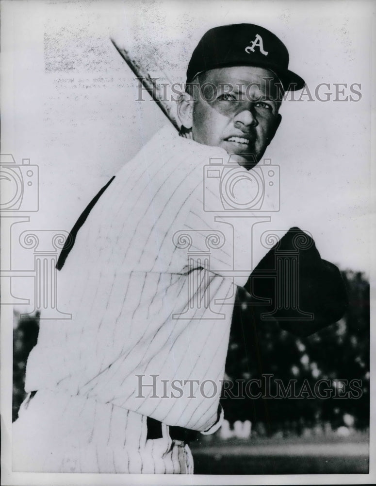 1960 Press Photo Baseball Player Jerry Lumpe-Historic Images