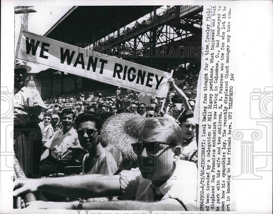1960 R.B. Paterson at Crosley Field - Historic Images