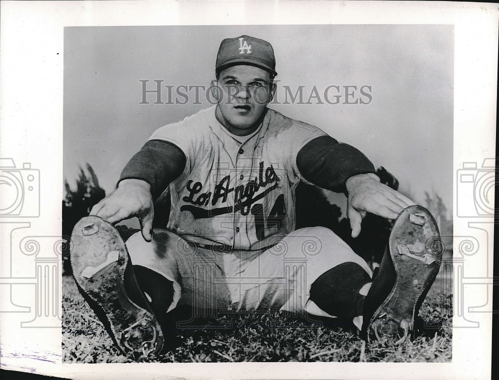 1963 Press Photo Los Angeles Dodgers Bill Skowron, Number 14 - nea42997 - Historic Images