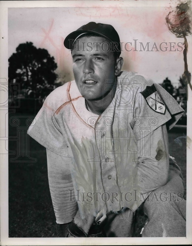 1952 Press Photo Jim Piersall, Shortstop - Historic Images