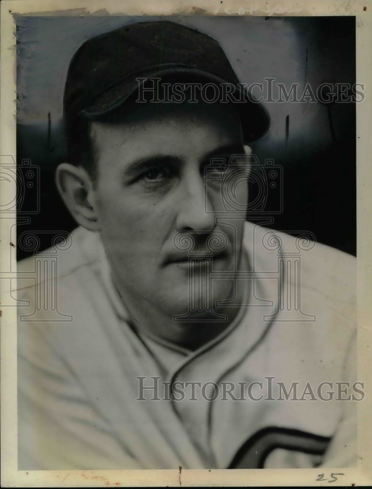 1940 Johnny Allen Pitcher Cleveland Stadium Indians MLB Player - Historic Images