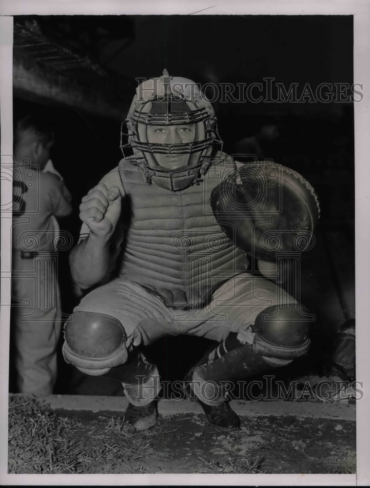 1936 Gus Mancuso, New York Giants Catcher - Historic Images