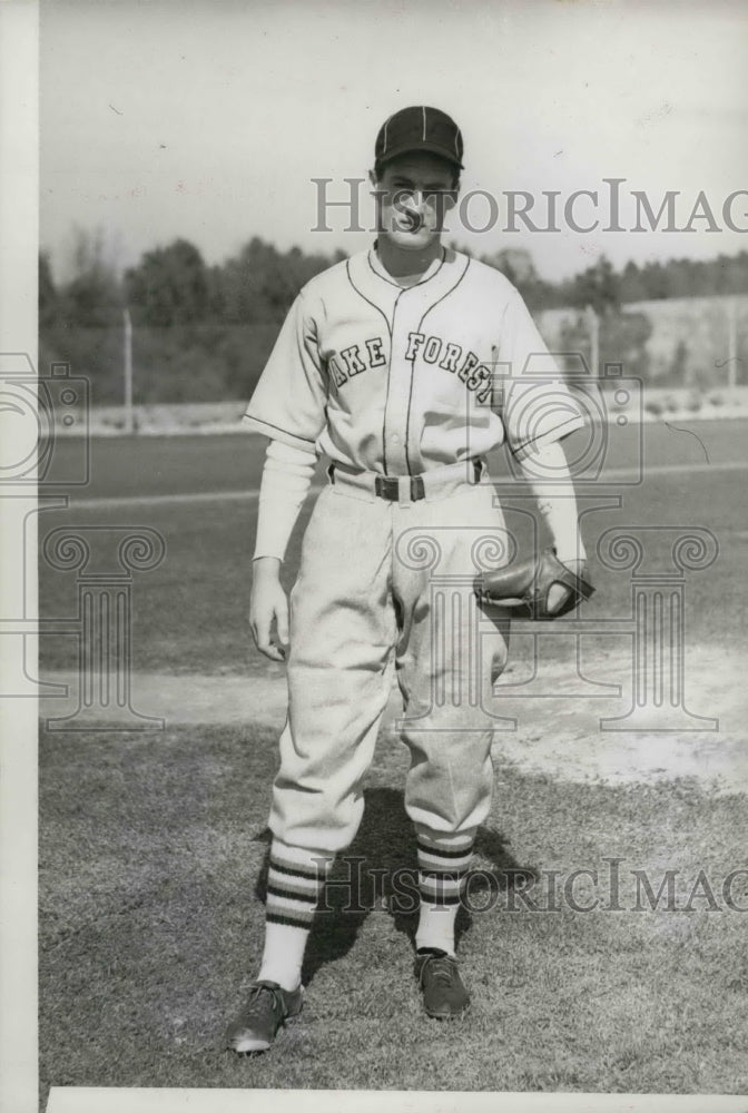 Jim DenningOf Angier, N.C. Is Junior Pitcher For Wake Forest - Historic Images