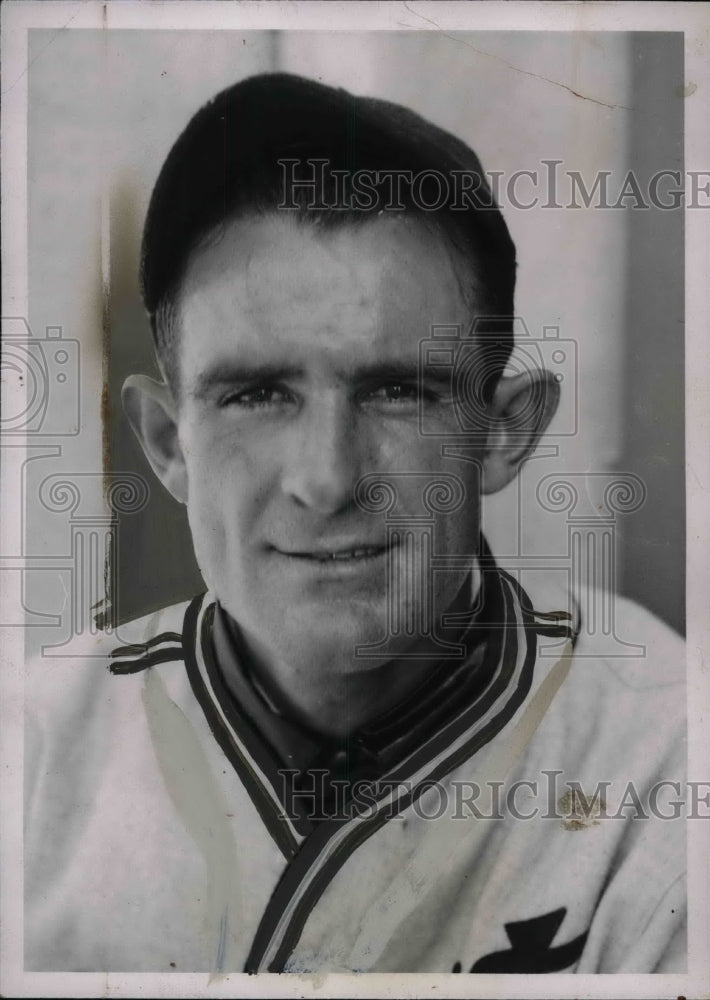 1937 Press Photo Eldon Auker, Detroit Tigers Pitcher-Historic Images