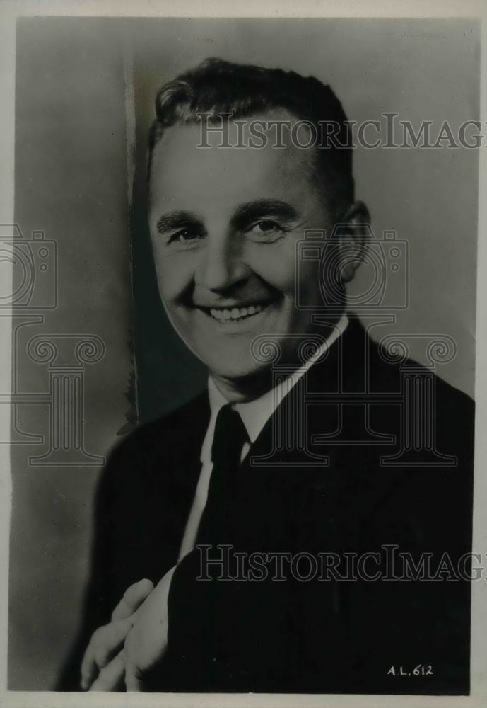 1934 Press Photo Charles H. Donnelly, American League Umpire-Historic Images