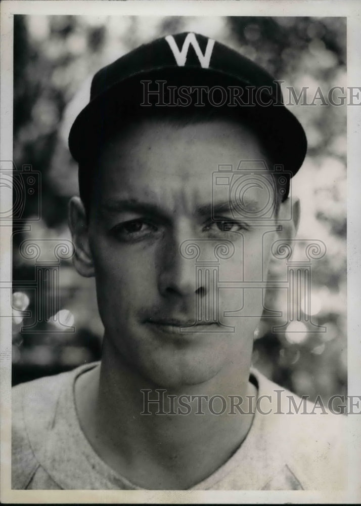 1940 Press Photo Sidney Hudson, Pitcher for Washington Senators-Historic Images