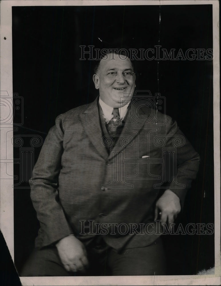 1921 Press Photo William Big Bill Edwards - nea44963 - Historic Images