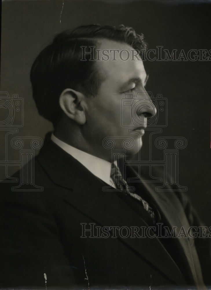 1929 Press Photo musical scholar Charles Dawe - Historic Images