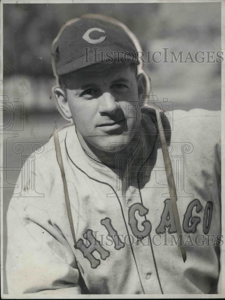 1932 Press Photo Charlie Grimm of the Chicago Cubs - Historic Images