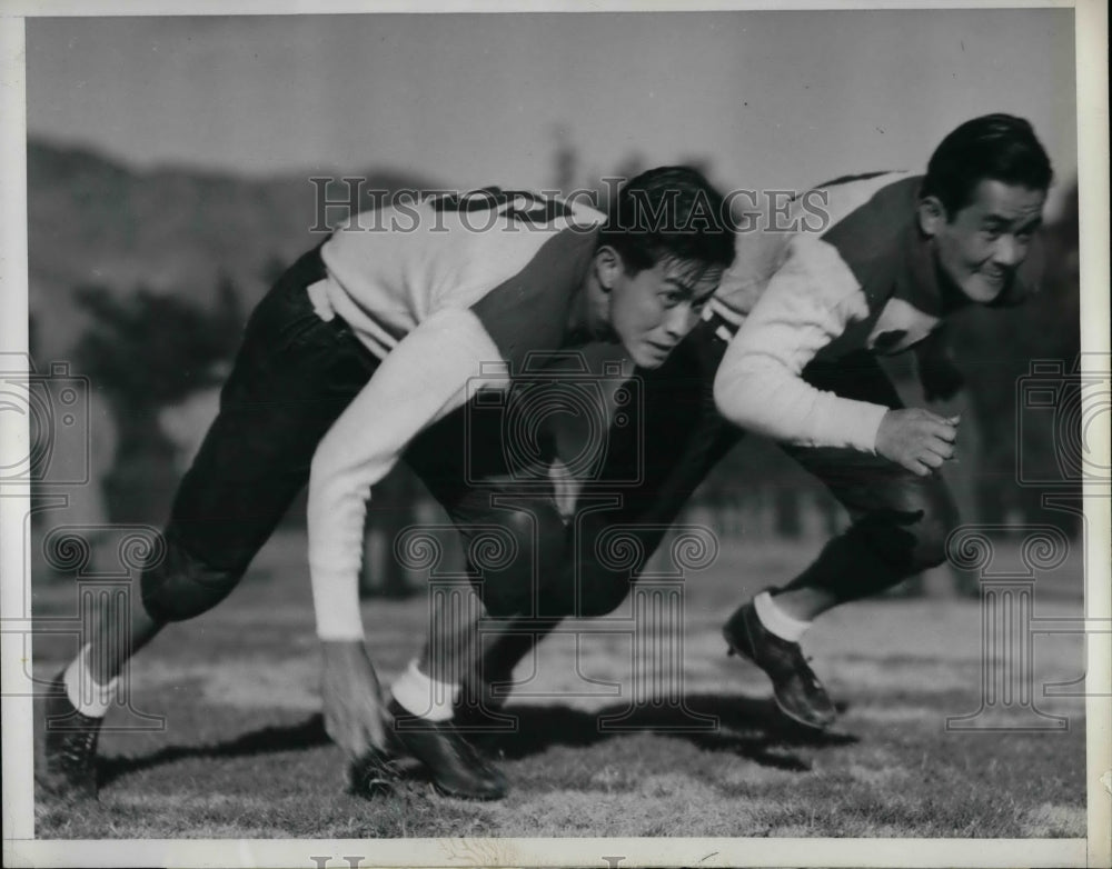 1937 Japanese Football Seiji Machida Motoyuki Ingoyu  - Historic Images