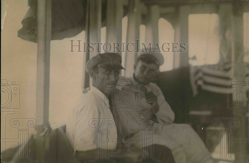 1921 Press Photo Skipper Constance La Roche of the Julia B, belsusman Pedro - Historic Images