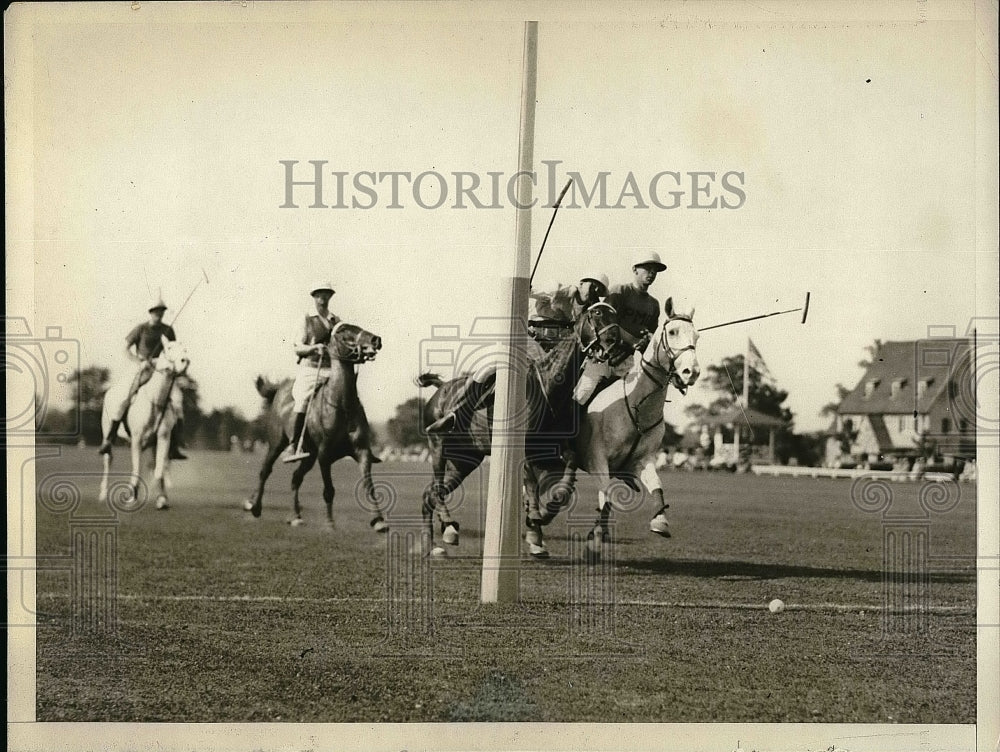 1926 Press Photo US Military Academy, Penn Military College during championship - Historic Images