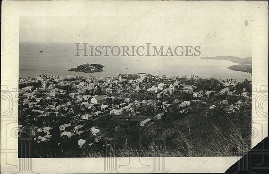 1931 Press Photo View Of Santa Cruz Island - Historic Images