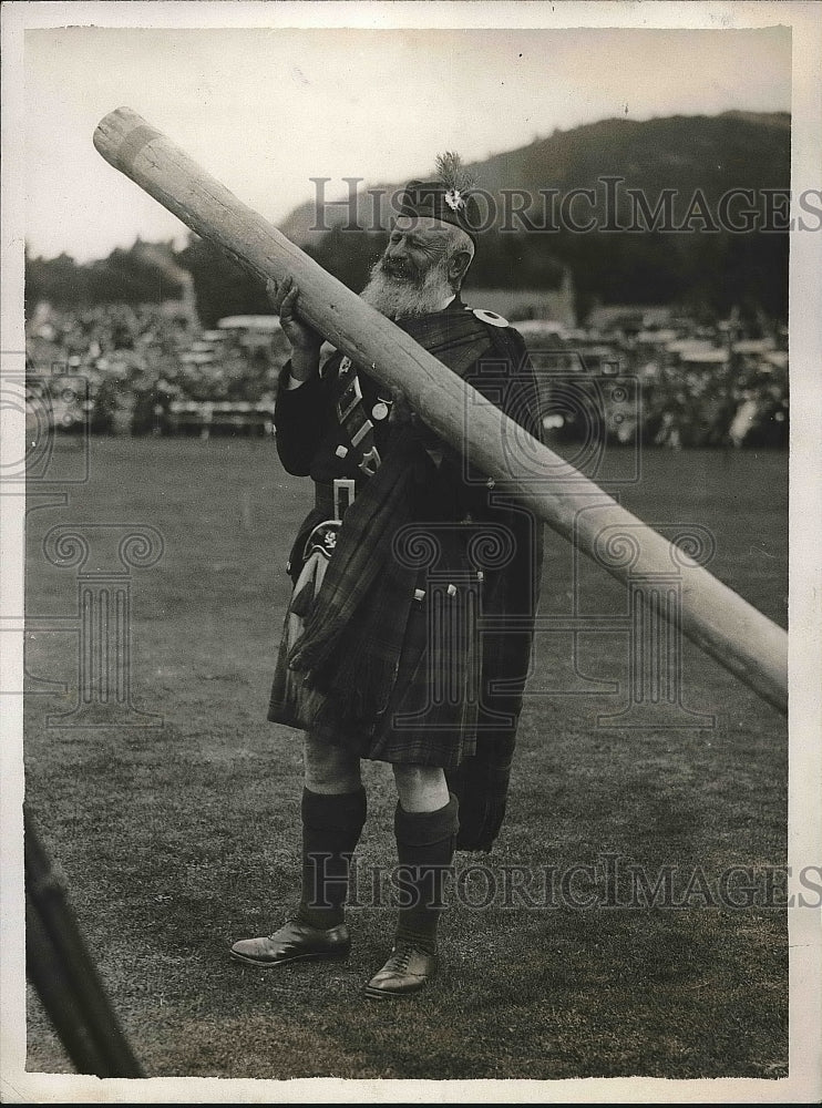 1926 Press Photo Sandy macIntosh Princess Royal Park - Historic Images