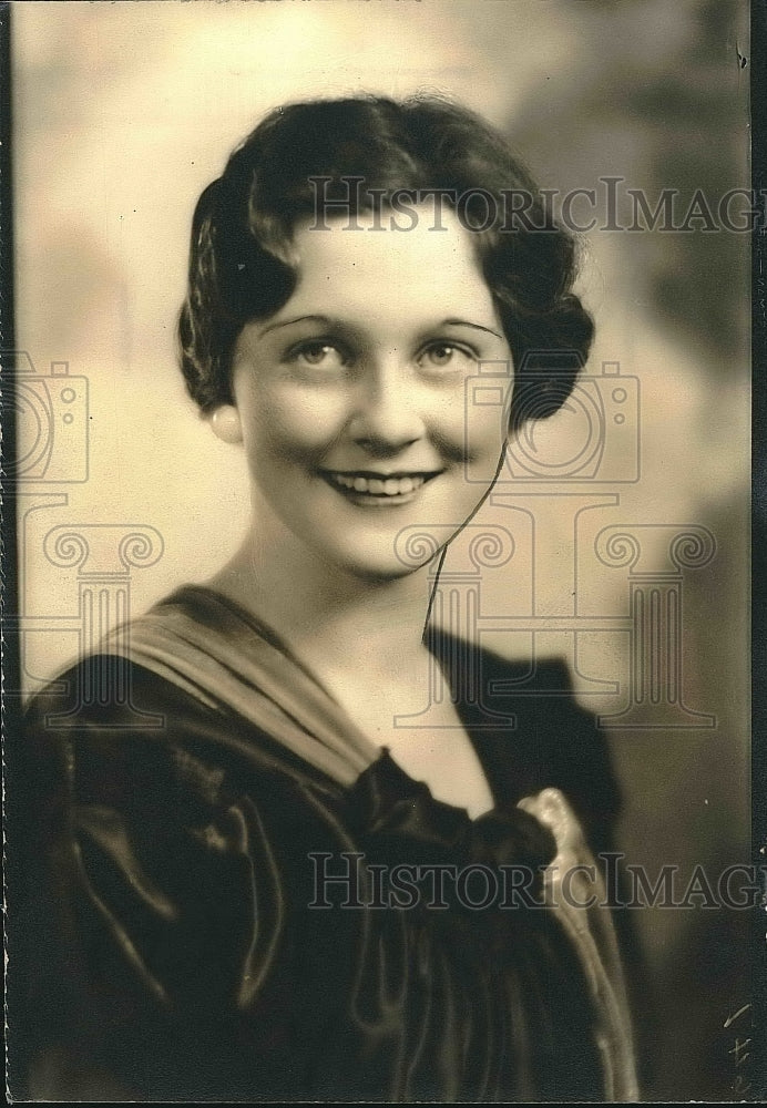 1934 Press Photo Portrait of Actress Ilene Stewart - Historic Images